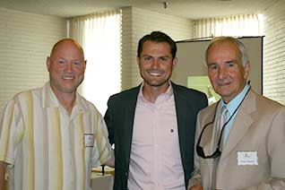 2012 Inductee-Jim  Zylker, Current Men’s Head Soccer Coach- Erik Gaspar,  2014 Inductee- Frank Mangiola