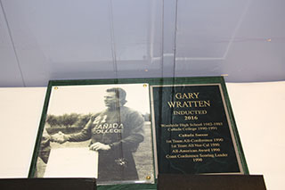 Gary Wratten Plaque